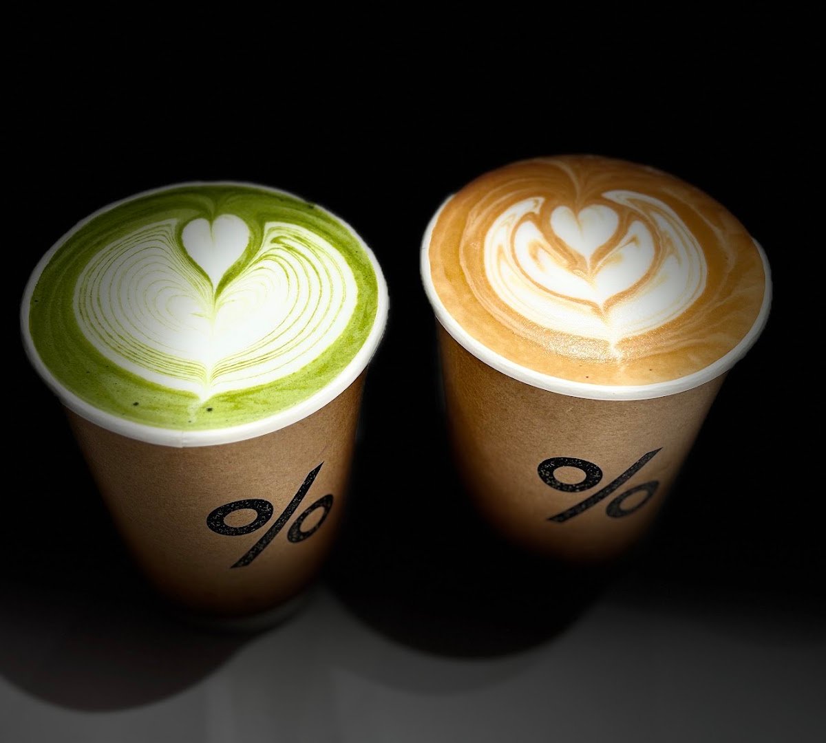 Coffee at % Arabica Toronto Union Station, specialty coffee shop in Toronto