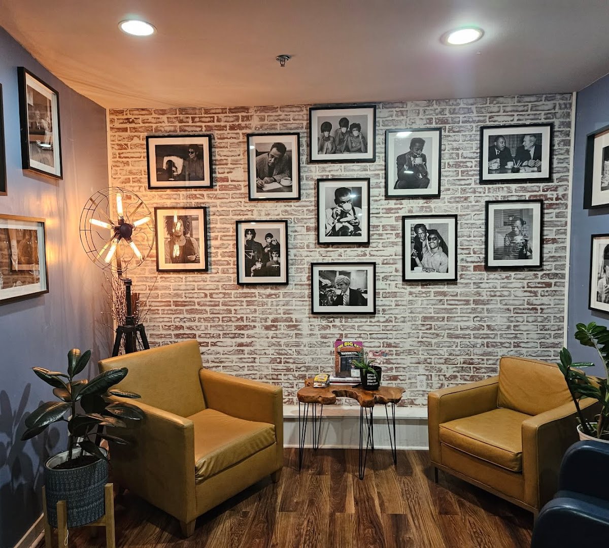 Interior of Coffee Cream & Dreams, specialty coffee shop in Philadelphia