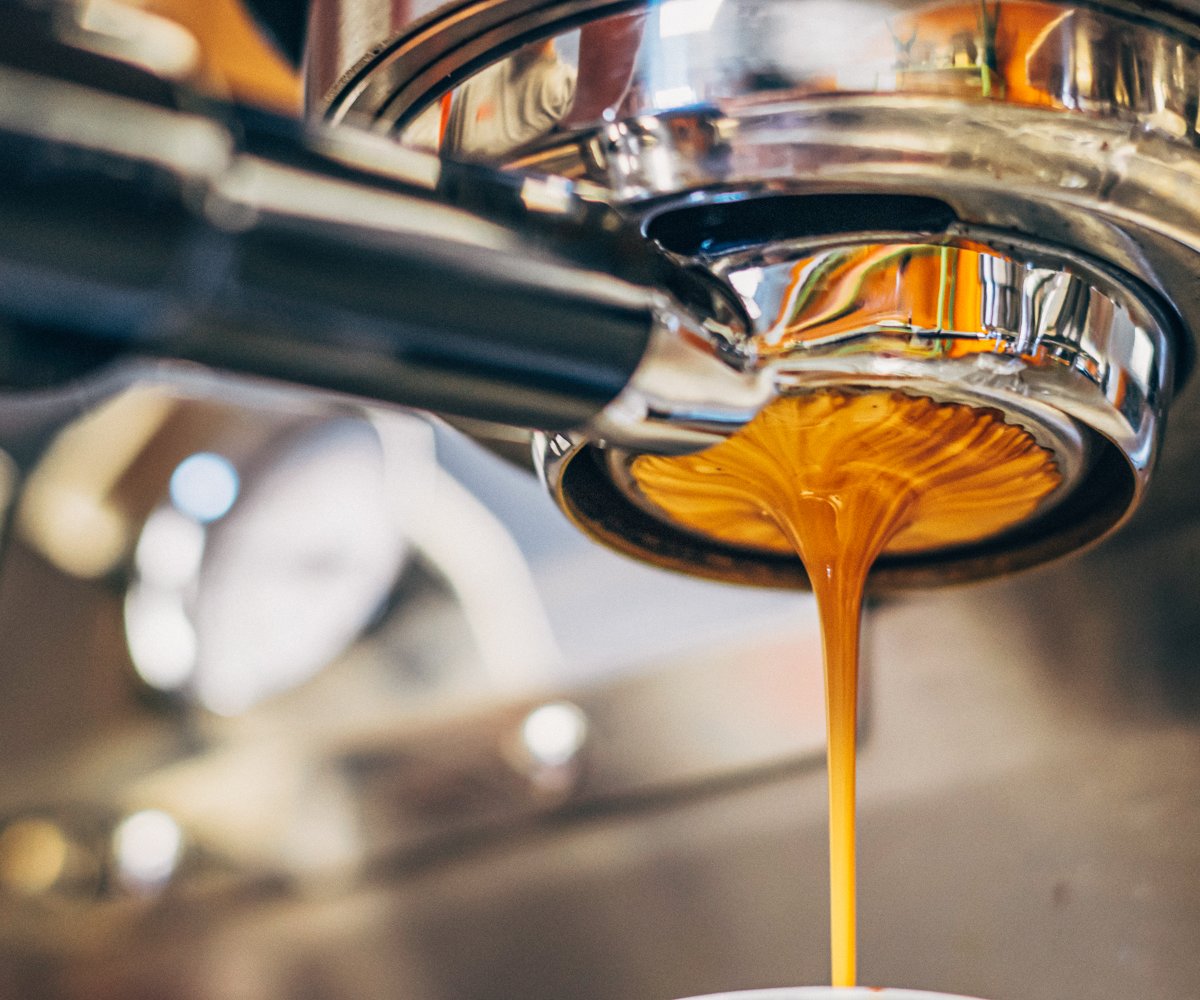 Coffee at Artisan Roast pop-up, specialty coffee shop in Edinburgh