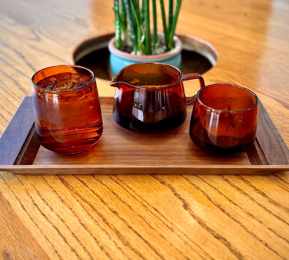 Coffee at Astute Coffee Downtown, specialty coffee shop in Omaha