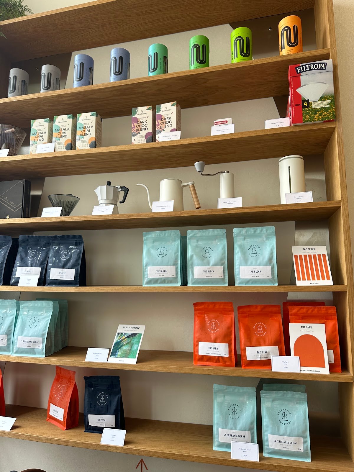 Redemption Roasters - Covent Garden specialty coffee shop in London - photo 4