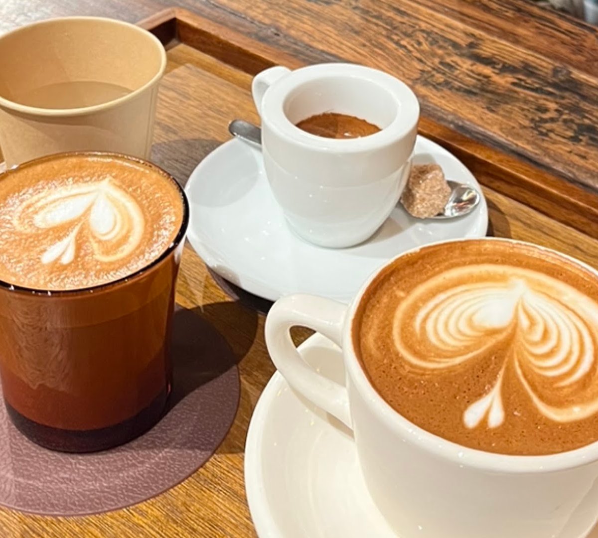 Coffee at McCoy’s Coffee, specialty coffee shop in Seoul