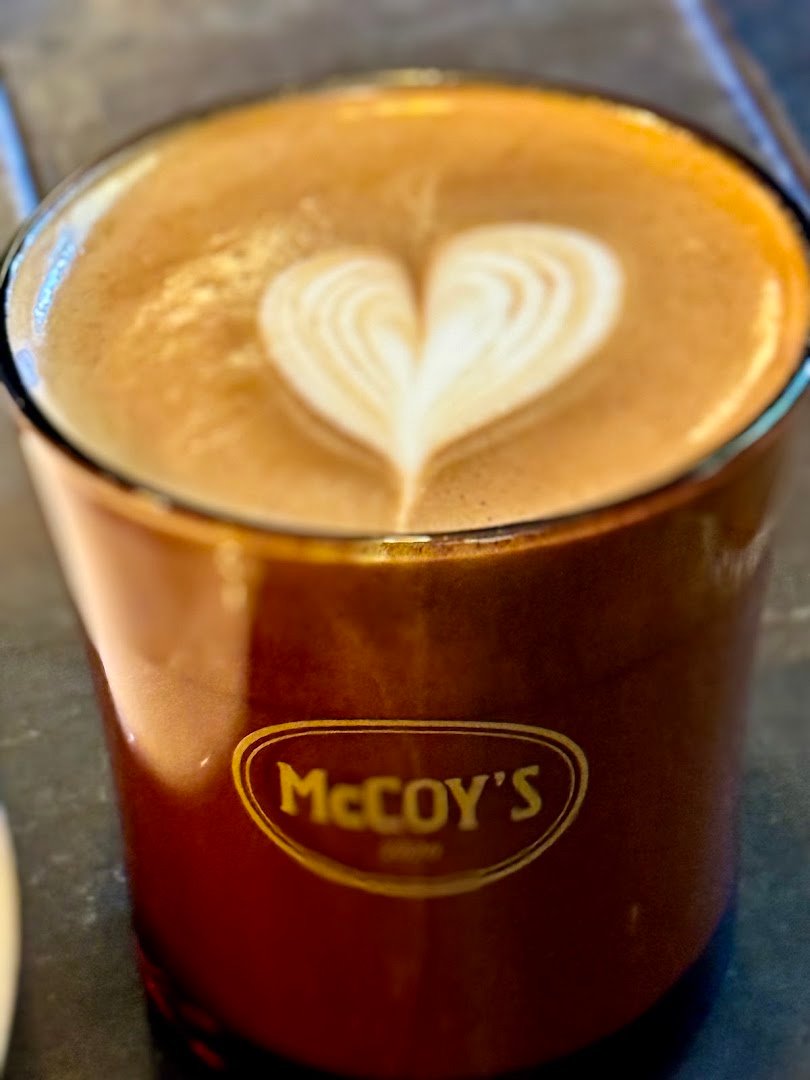 Coffee at McCoy’s Coffee, specialty coffee shop in Seoul