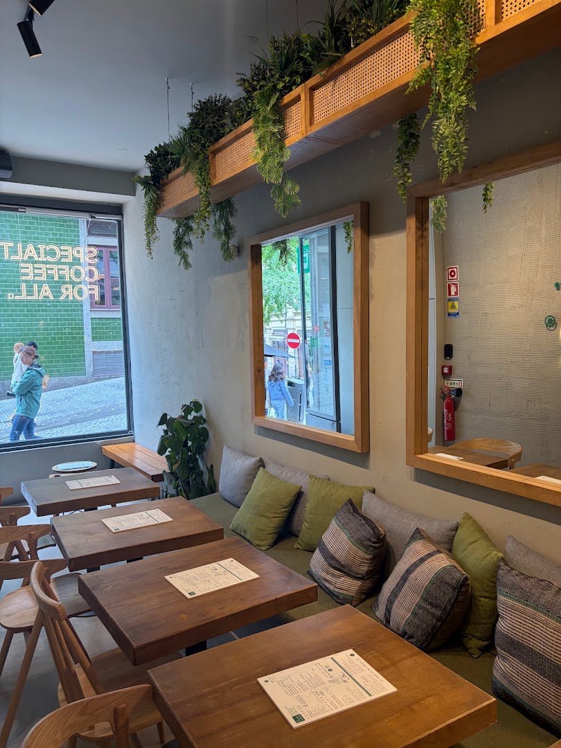 Interior of At Street.Coffee® - SPECIALTY COFFEE FOR ALL., specialty coffee shop in Porto