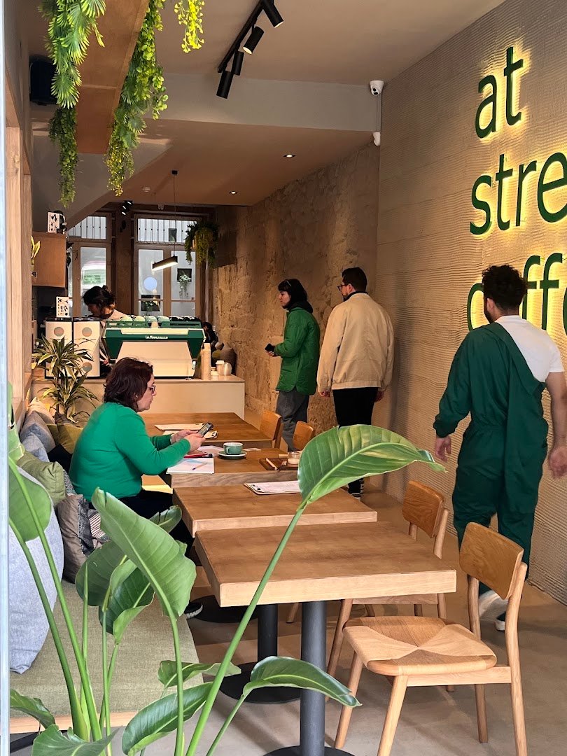 Interior of At Street.Coffee® - SPECIALTY COFFEE FOR ALL., specialty coffee shop in Porto