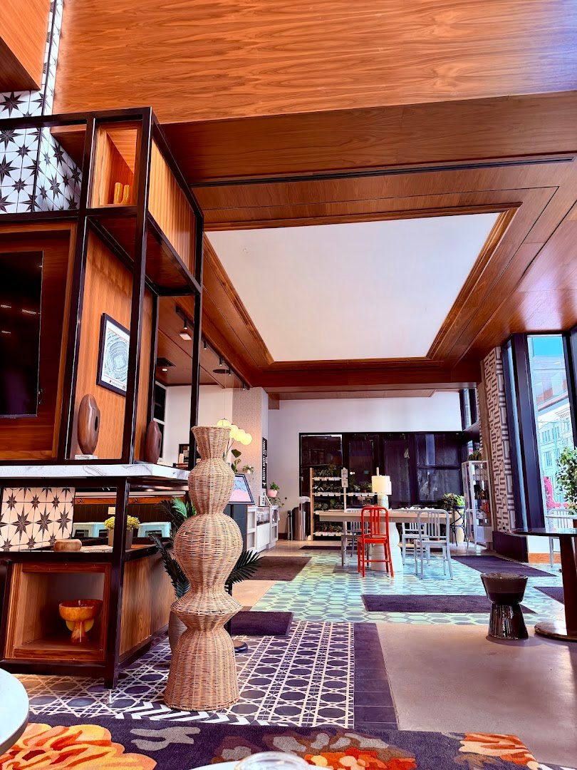 Interior of Phoenix Coffee Company, specialty coffee shop in Cleveland