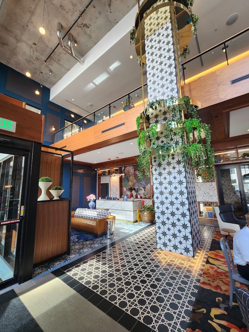 Interior of Phoenix Coffee Company, specialty coffee shop in Cleveland
