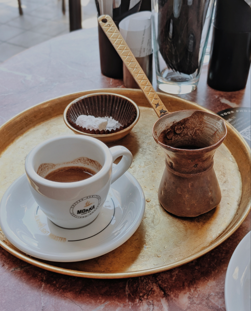 Coffee at MOKKA Specialty Coffee, specialty coffee shop in Athens