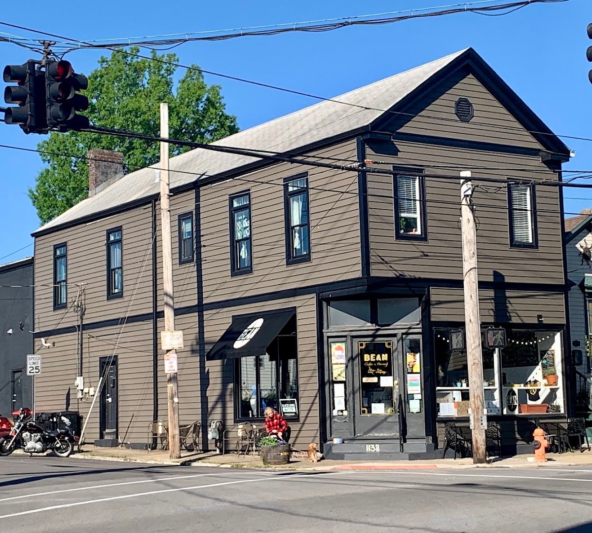 Storefront of Bean Roastery and Cafe, specialty coffee shop in Louisville