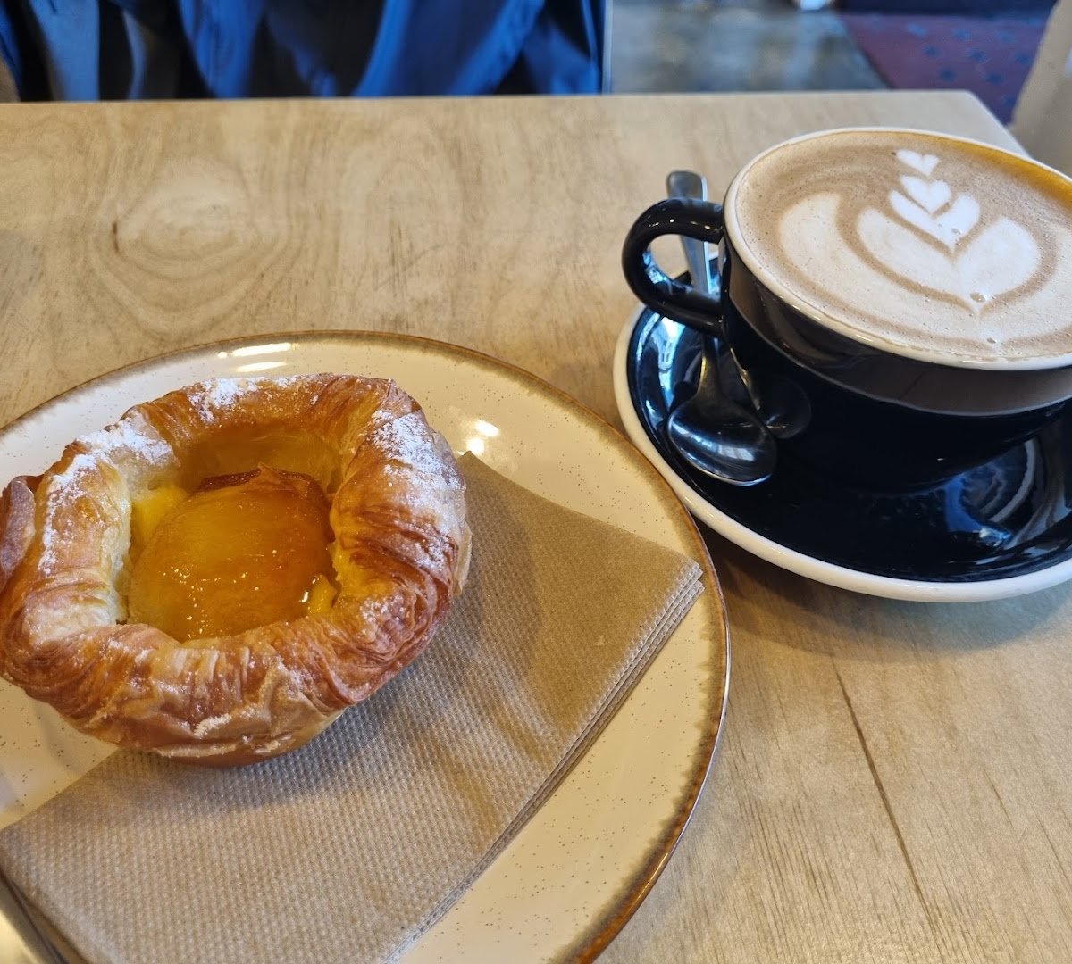 Coffee at Newday Coffee, specialty coffee shop in Wellington