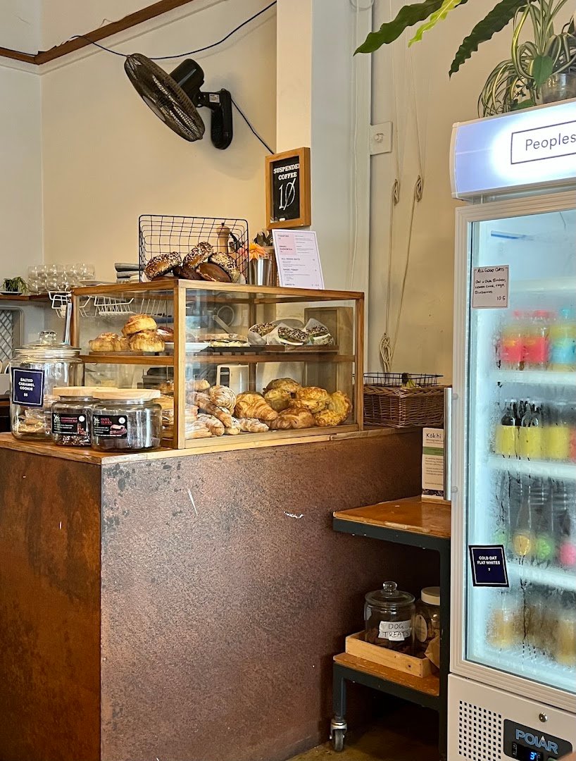 Interior of Newday Coffee, specialty coffee shop in Wellington