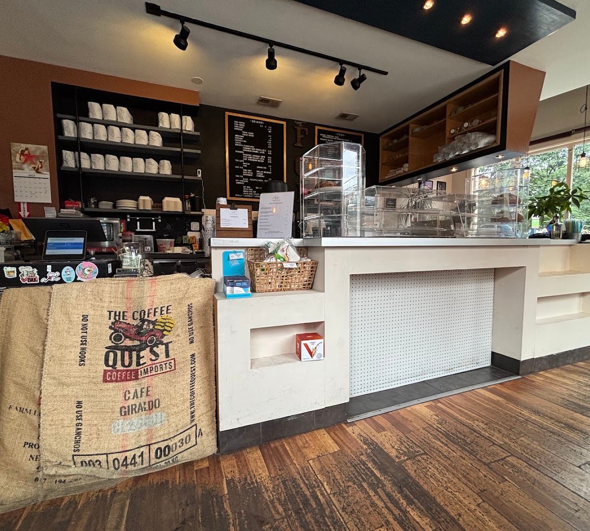 Interior of Function Coffee Labs, specialty coffee shop in Philadelphia