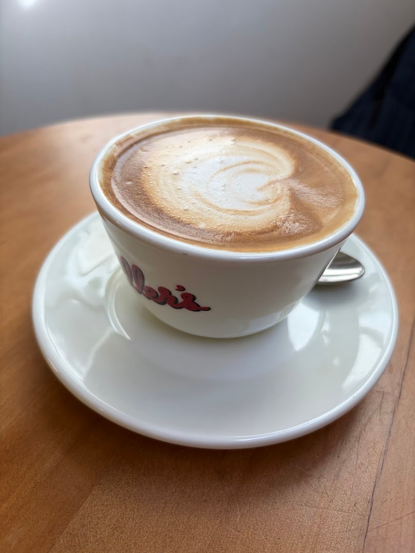 Coffee at Millers Coffee, specialty coffee shop in Auckland