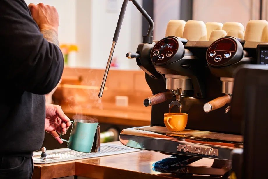 Coffee at The Caffè by Mr. Espresso, specialty coffee shop in Oakland