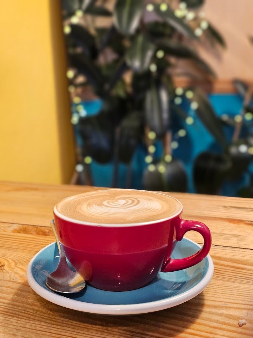 Coffee at Malabarista Café, specialty coffee shop in Lisbon