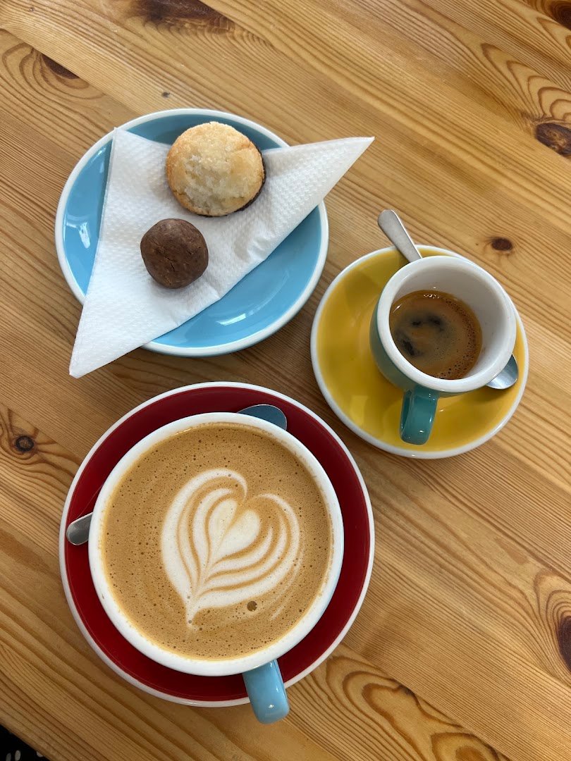 Coffee at Malabarista Café, specialty coffee shop in Lisbon