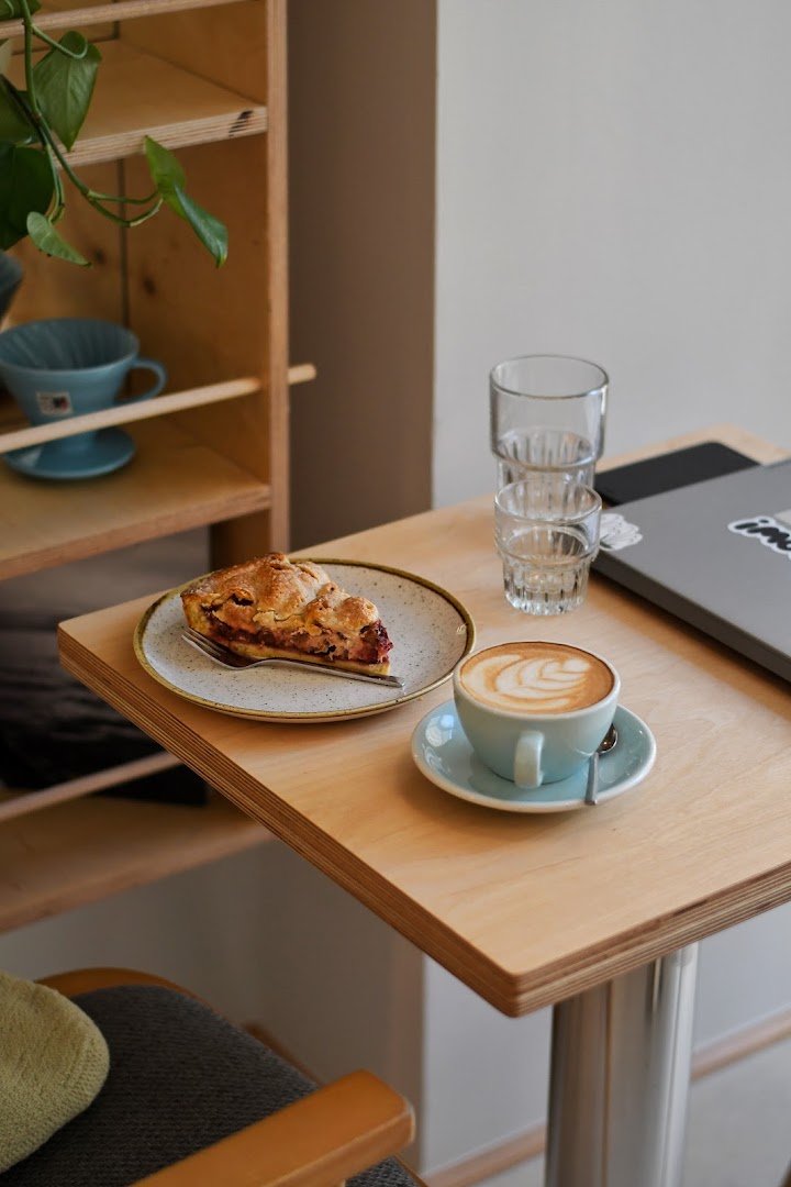 Coffee at Coffeedesk Kawiarnia Wilcza, specialty coffee shop in Warsaw