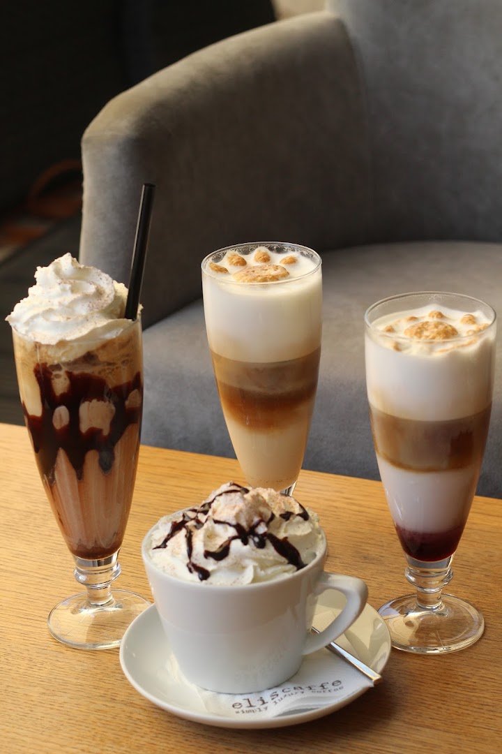 Coffee at Eliscaffe, specialty coffee shop in Belgrade