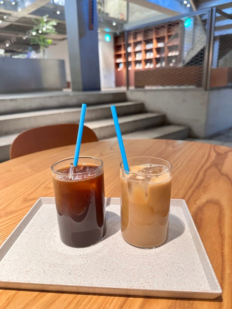 Coffee at Blue Bottle Seongsu Cafe, specialty coffee shop in Seoul