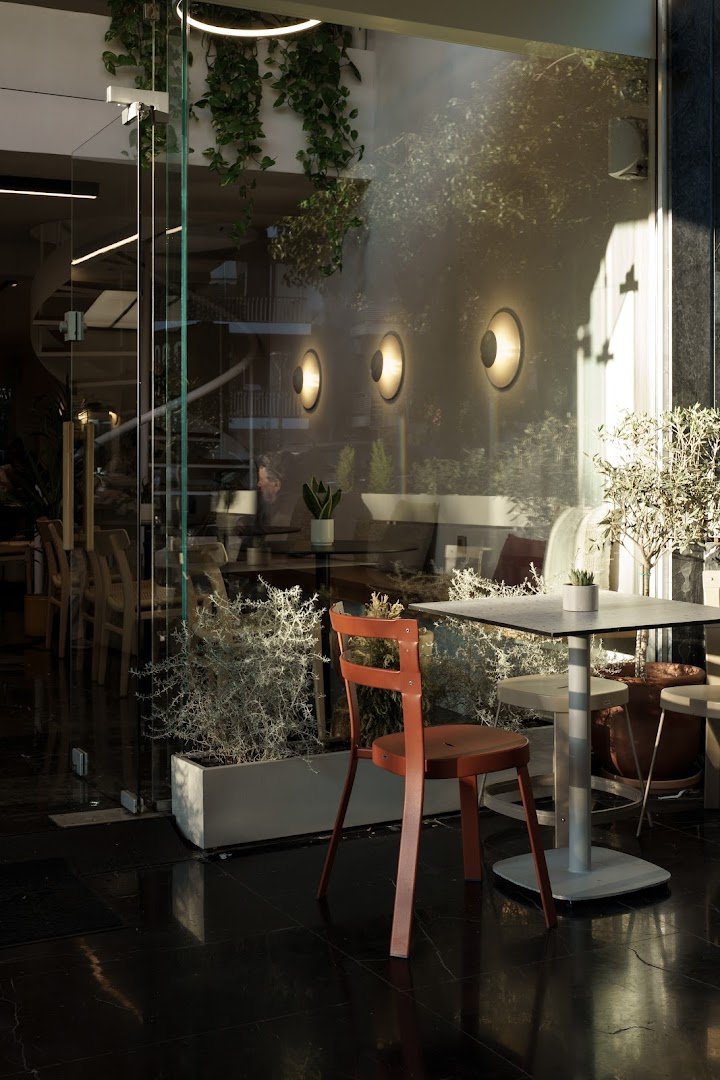 Storefront of Goodhood Athens, specialty coffee shop in Athens