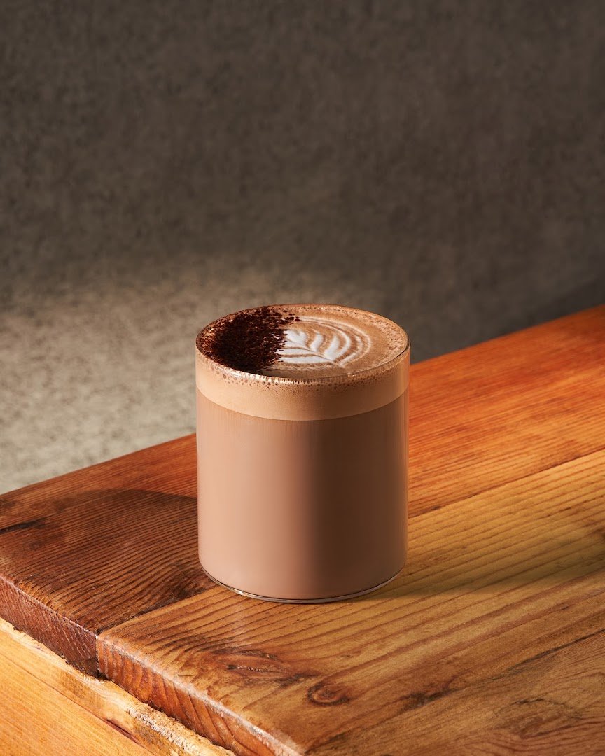 Coffee at mu.sō coffee, specialty coffee shop in Los Angeles