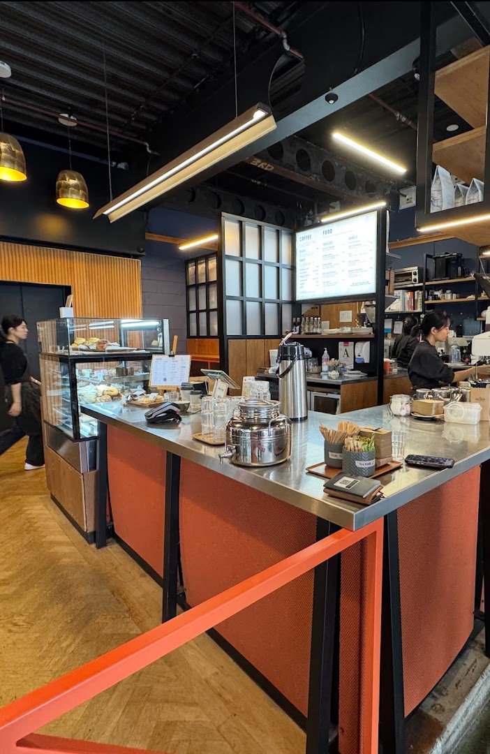 Interior of Espresso Workshop, specialty coffee shop in Auckland