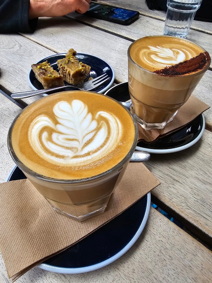 Coffee at Espresso Workshop, specialty coffee shop in Auckland