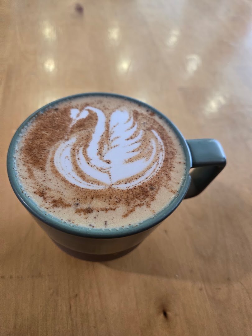 Coffee at Bichota Coffee, specialty coffee shop in Minneapolis