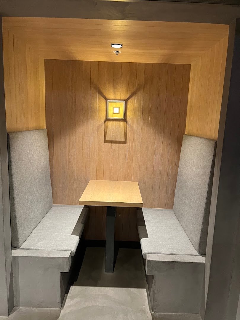 Interior of KOFFEE MAMEYA, specialty coffee shop in Hong Kong