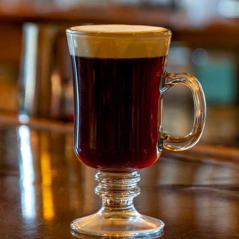 Coffee at Rochambo Coffee & Tea House, specialty coffee shop in Milwaukee