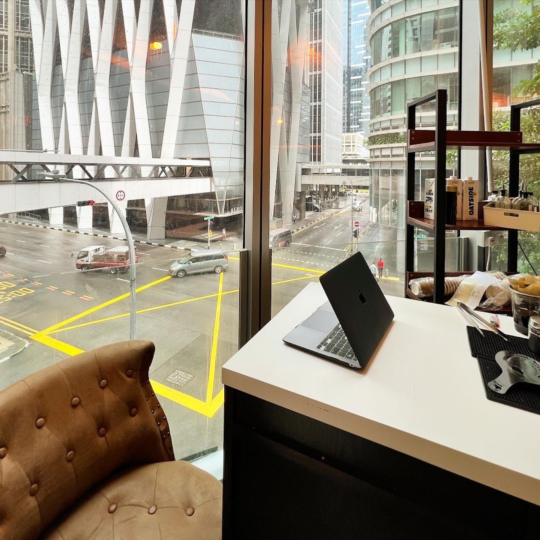 Interior of Mnemonic Brew & Craft @ Stanley Street, specialty coffee shop in Singapore
