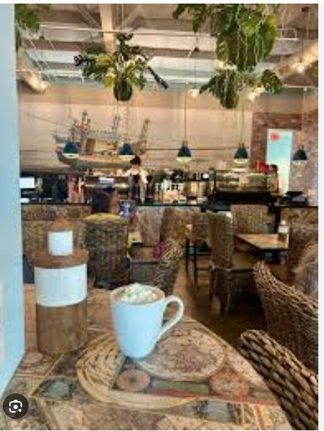 Coffee at Roasting Route Coffee House, specialty coffee shop in Charlotte