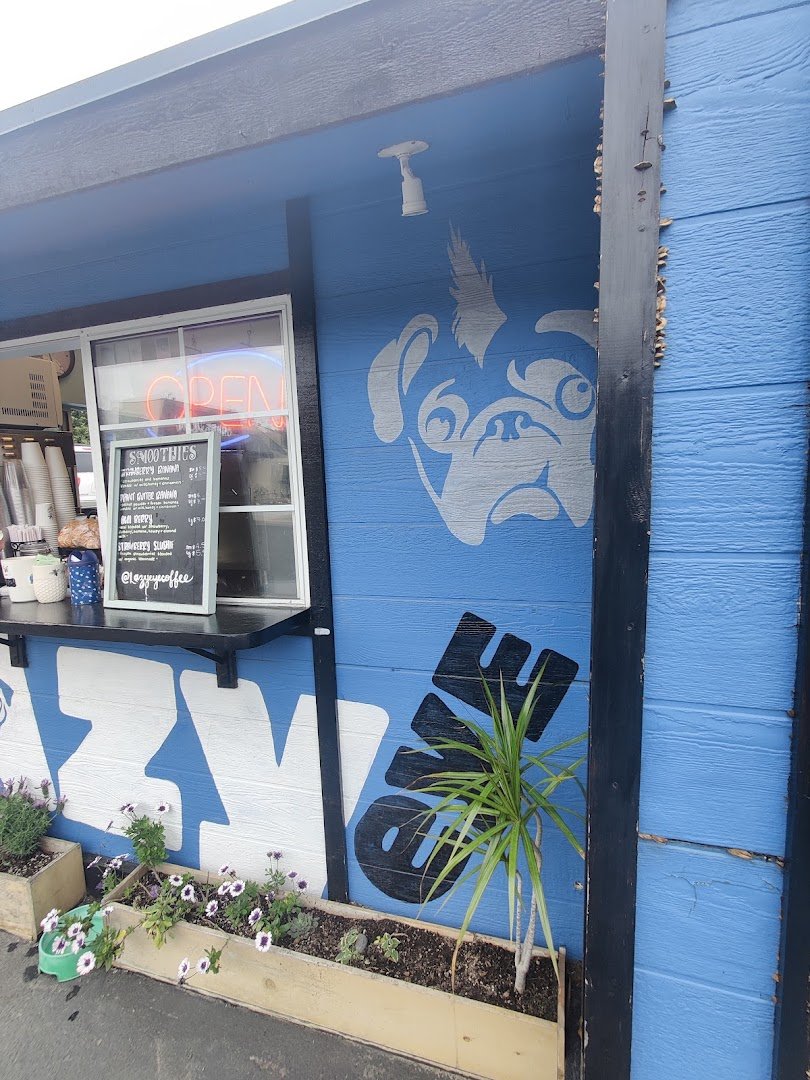 Storefront of Lazy Eye Coffee, specialty coffee shop in San Diego