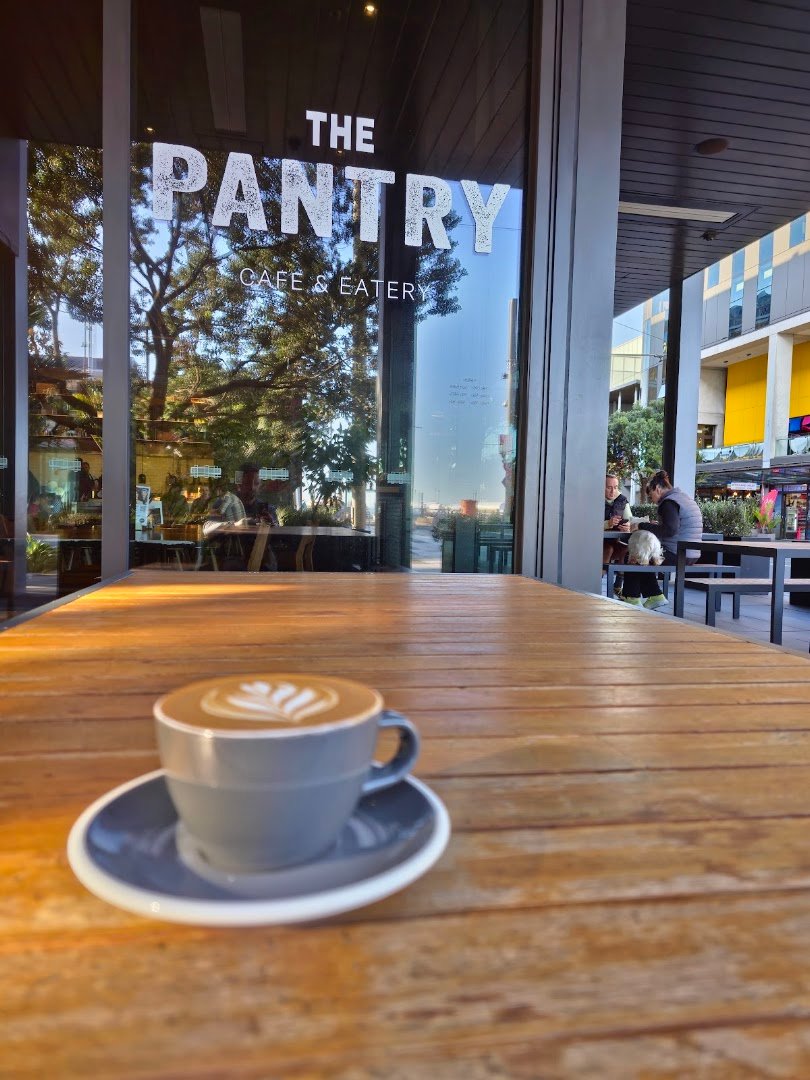 Coffee at The Pantry, specialty coffee shop in Auckland
