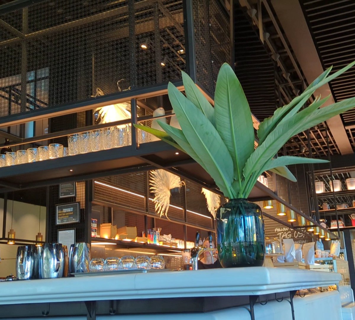 Interior of The Pantry, specialty coffee shop in Auckland