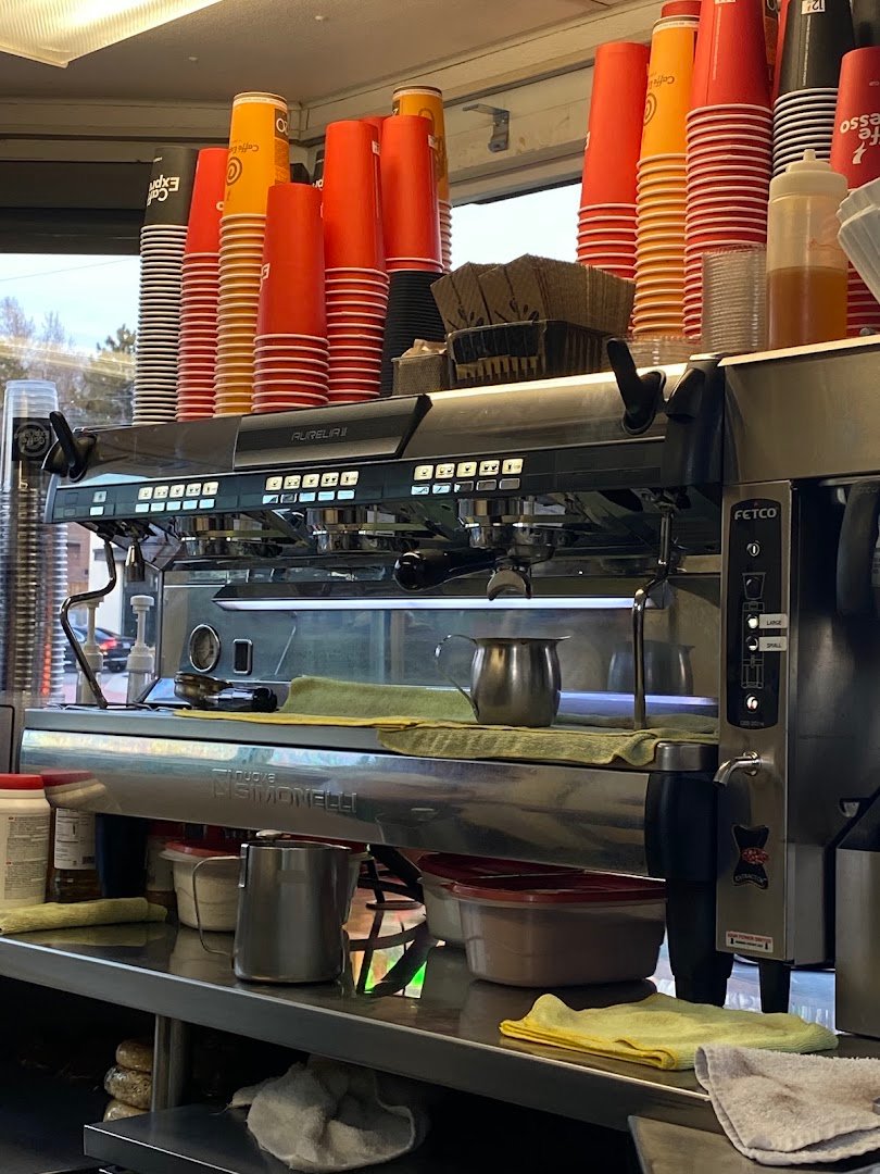 Interior of Caffé Expresso, specialty coffee shop in Salt Lake City