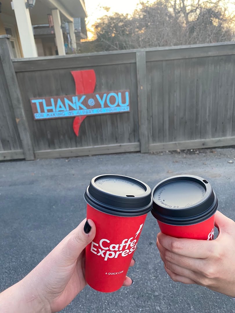Coffee at Caffé Expresso, specialty coffee shop in Salt Lake City
