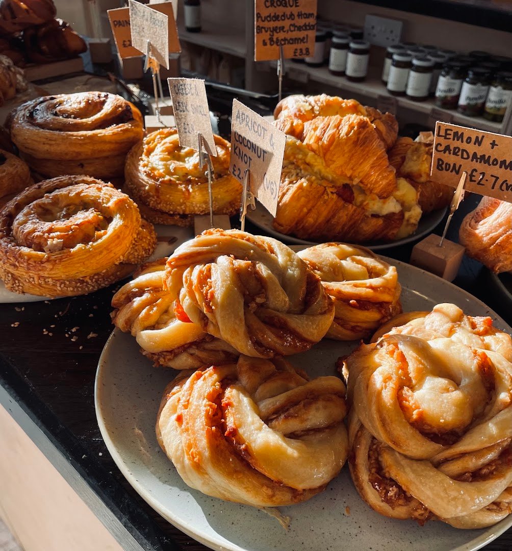 Food at Twelve Triangles, specialty coffee shop in Edinburgh