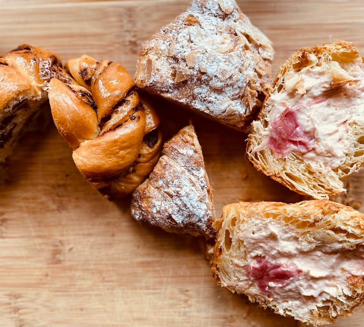 Food at Twelve Triangles, specialty coffee shop in Edinburgh