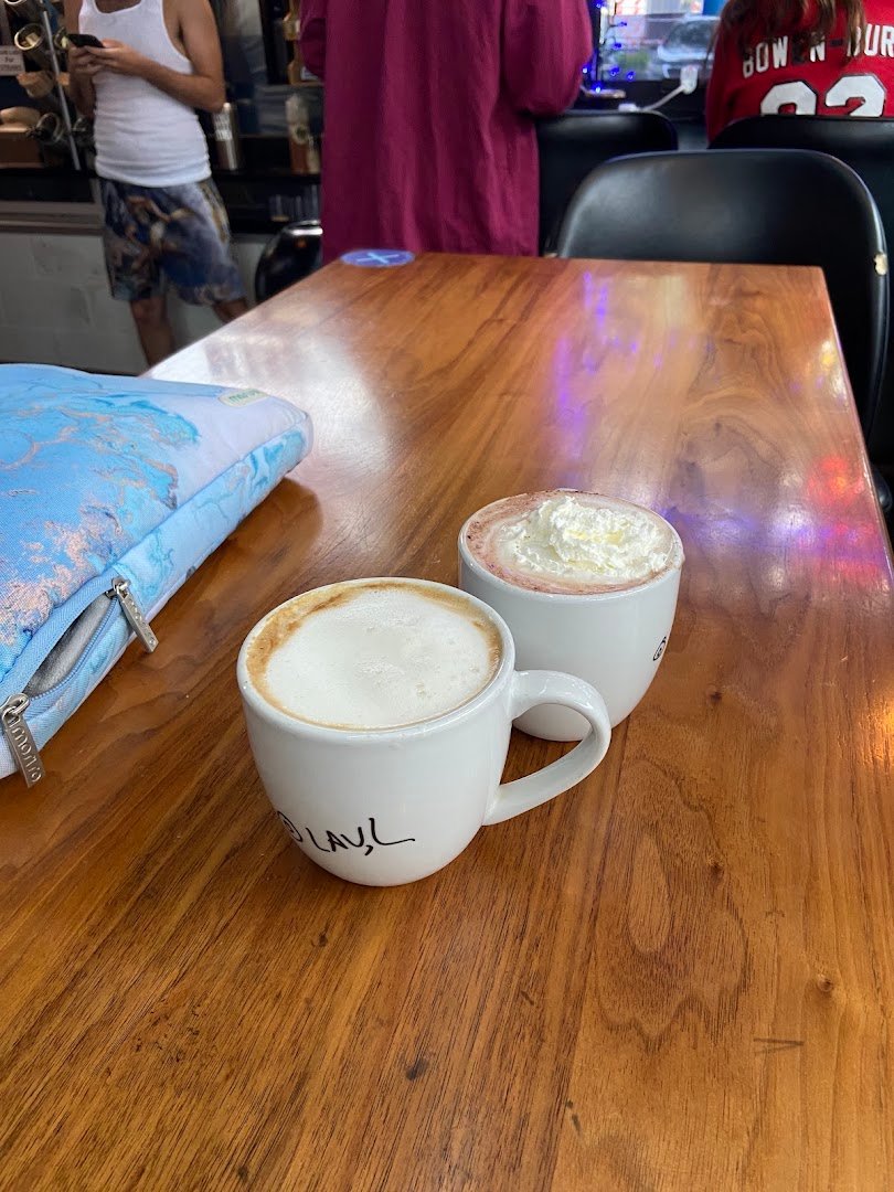 Coffee at Code Blu Coffee, specialty coffee shop in Minneapolis