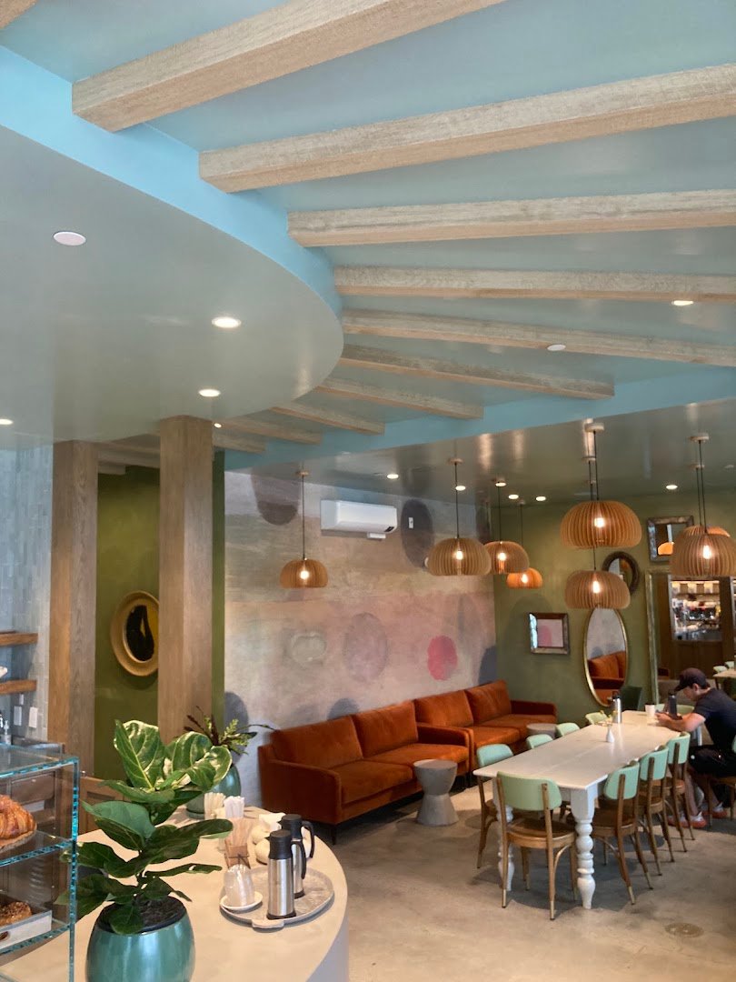Interior of Dart Coffee Co, specialty coffee shop in Santa Barbara