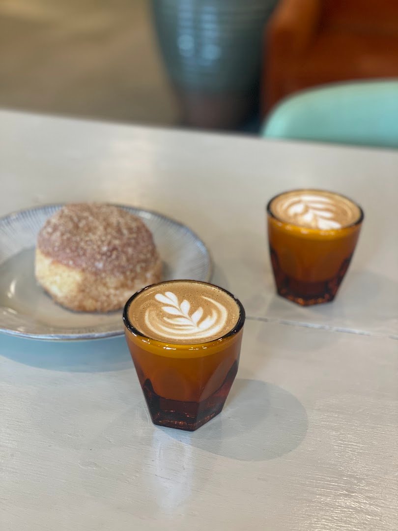 Coffee at Dart Coffee Co, specialty coffee shop in Santa Barbara