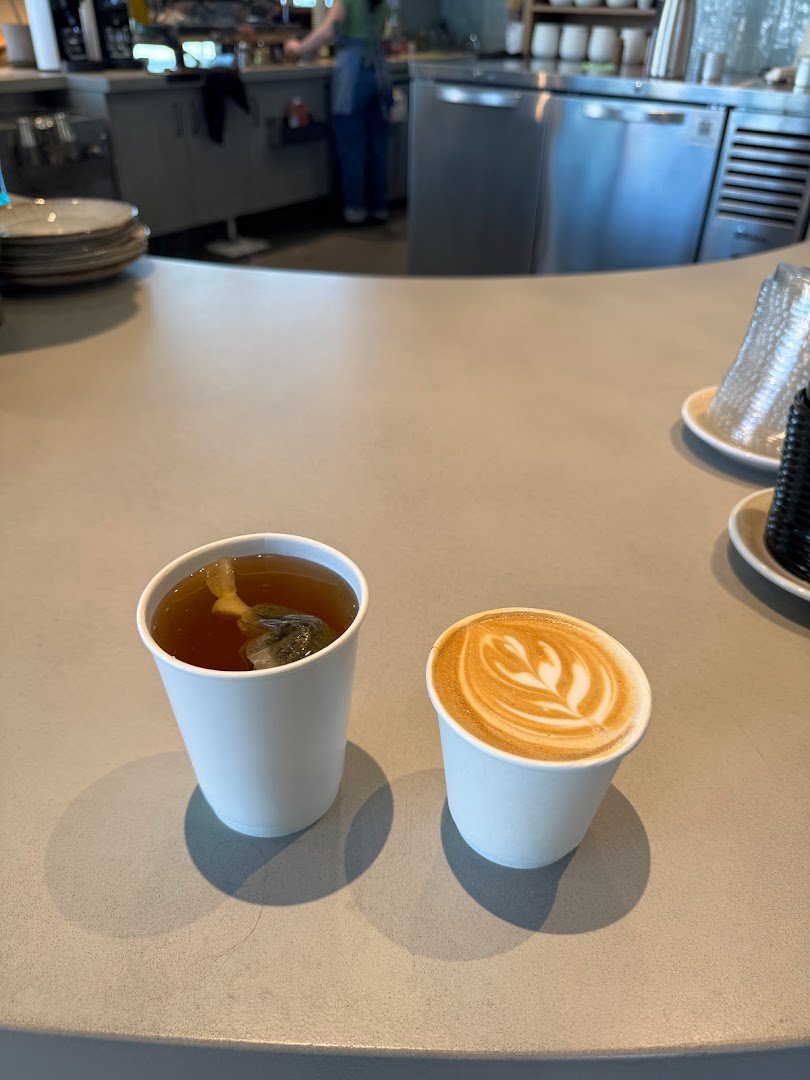 Coffee at Dart Coffee Co, specialty coffee shop in Santa Barbara