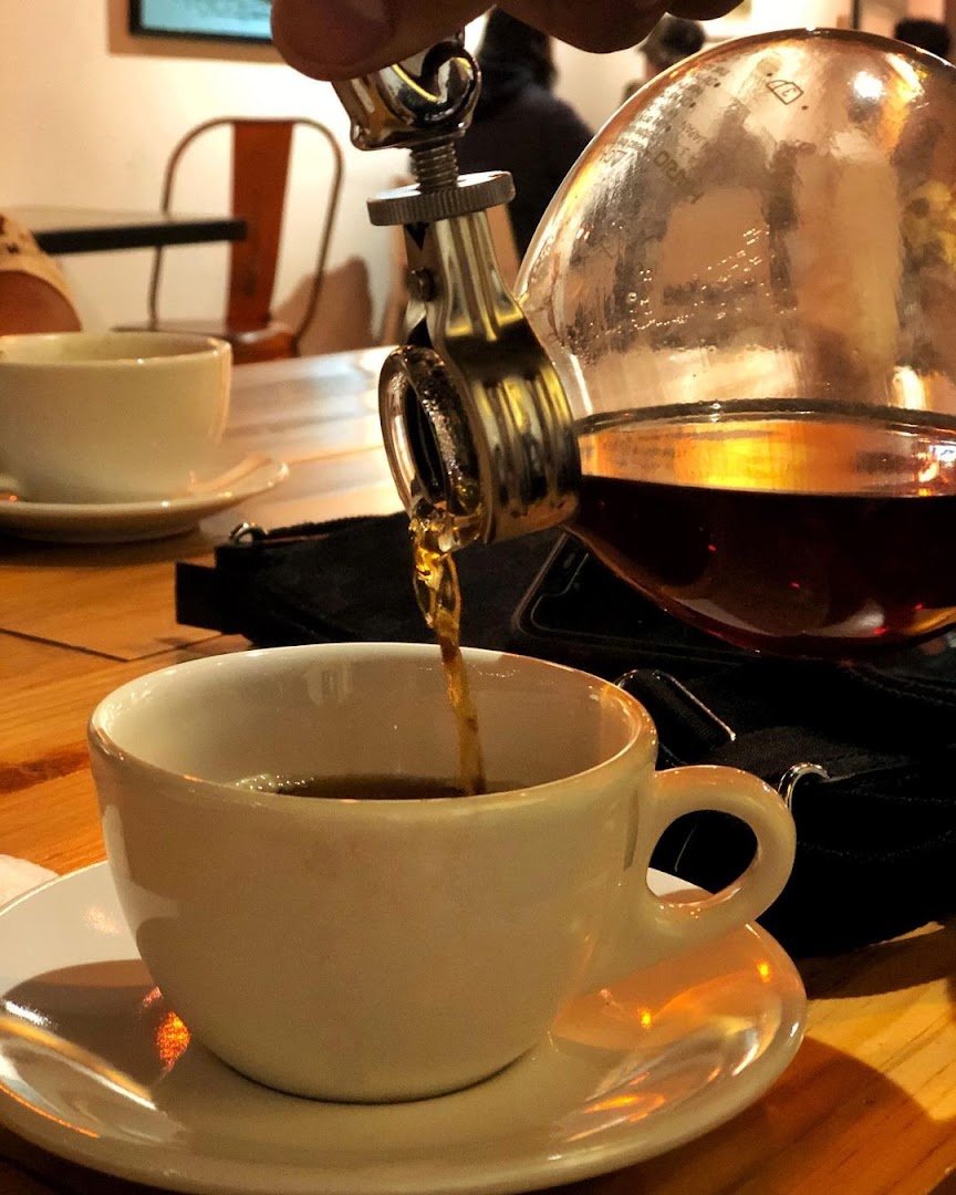 Coffee at Boicot Café Antara, specialty coffee shop in Mexico City