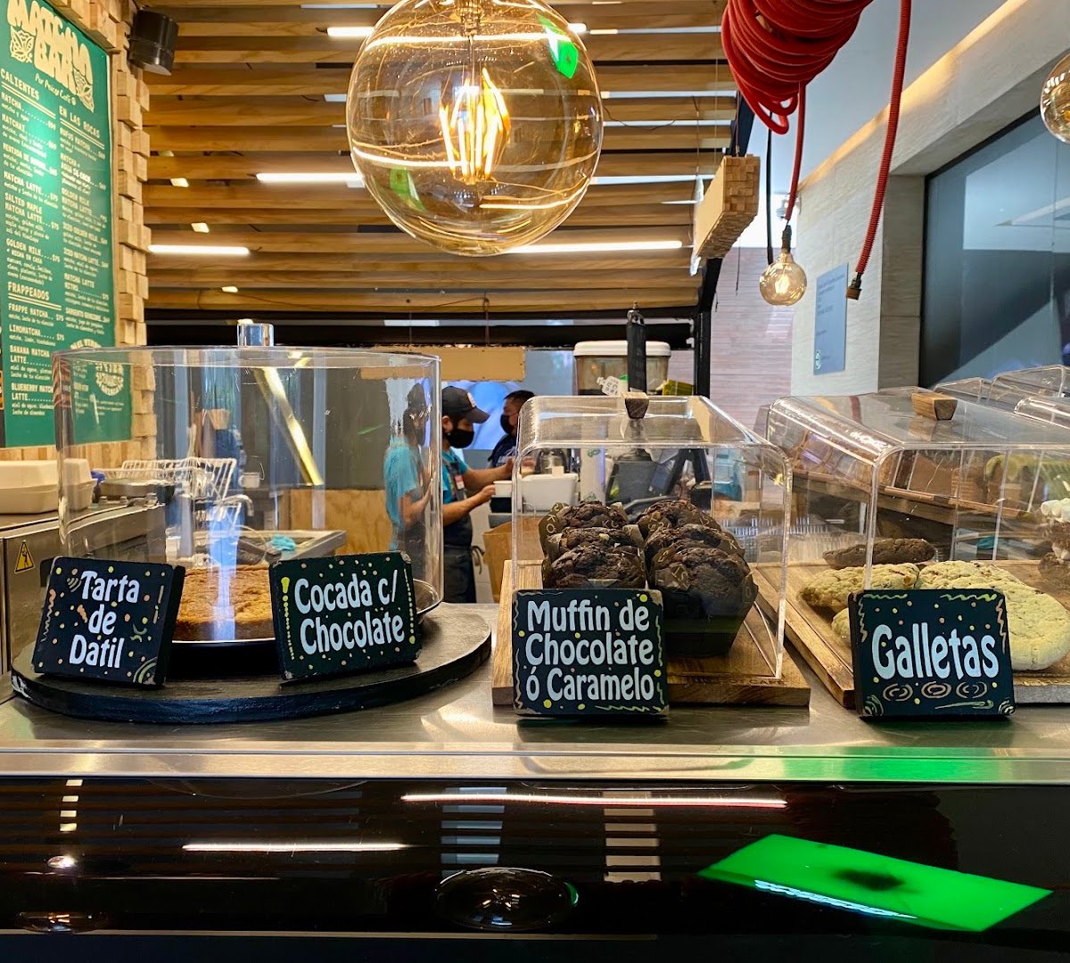 Interior of Boicot Café Antara, specialty coffee shop in Mexico City