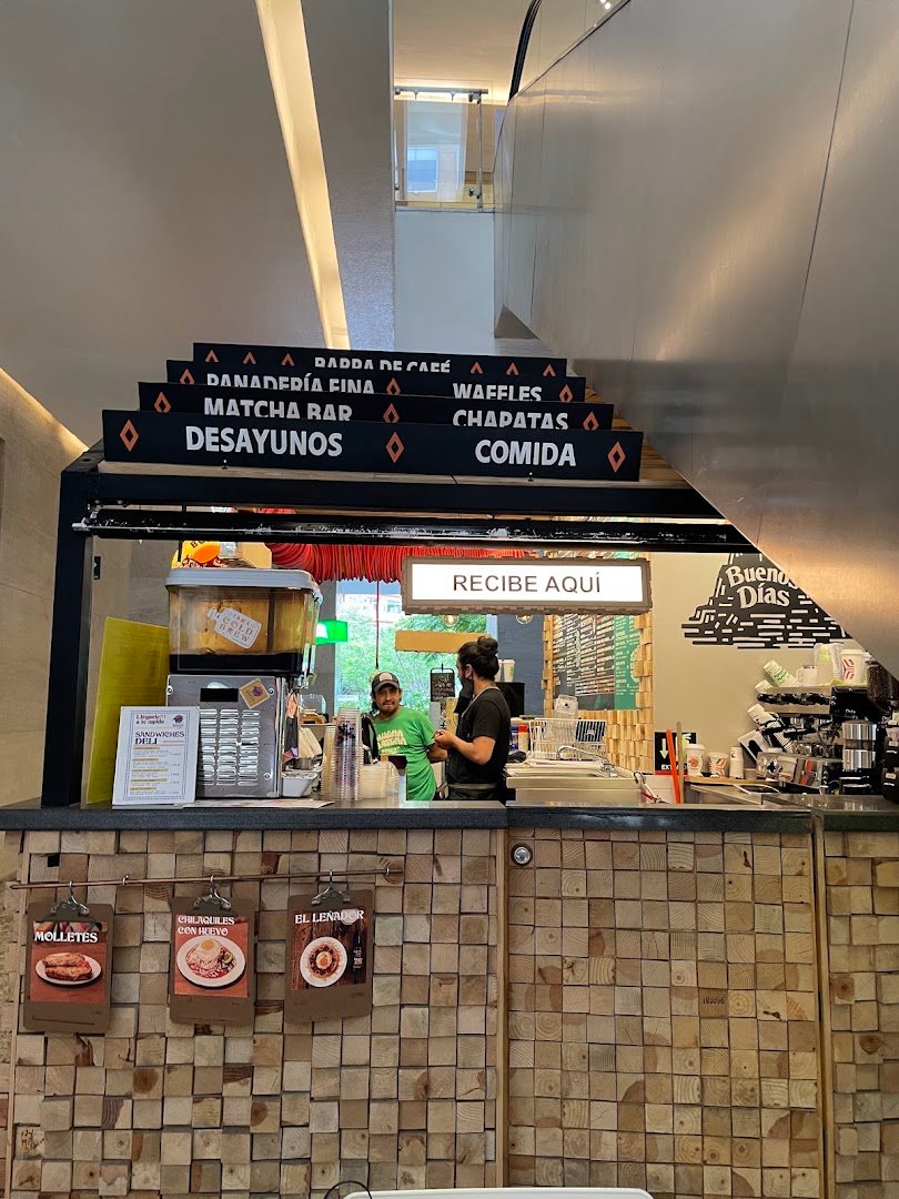 Interior of Boicot Café Antara, specialty coffee shop in Mexico City