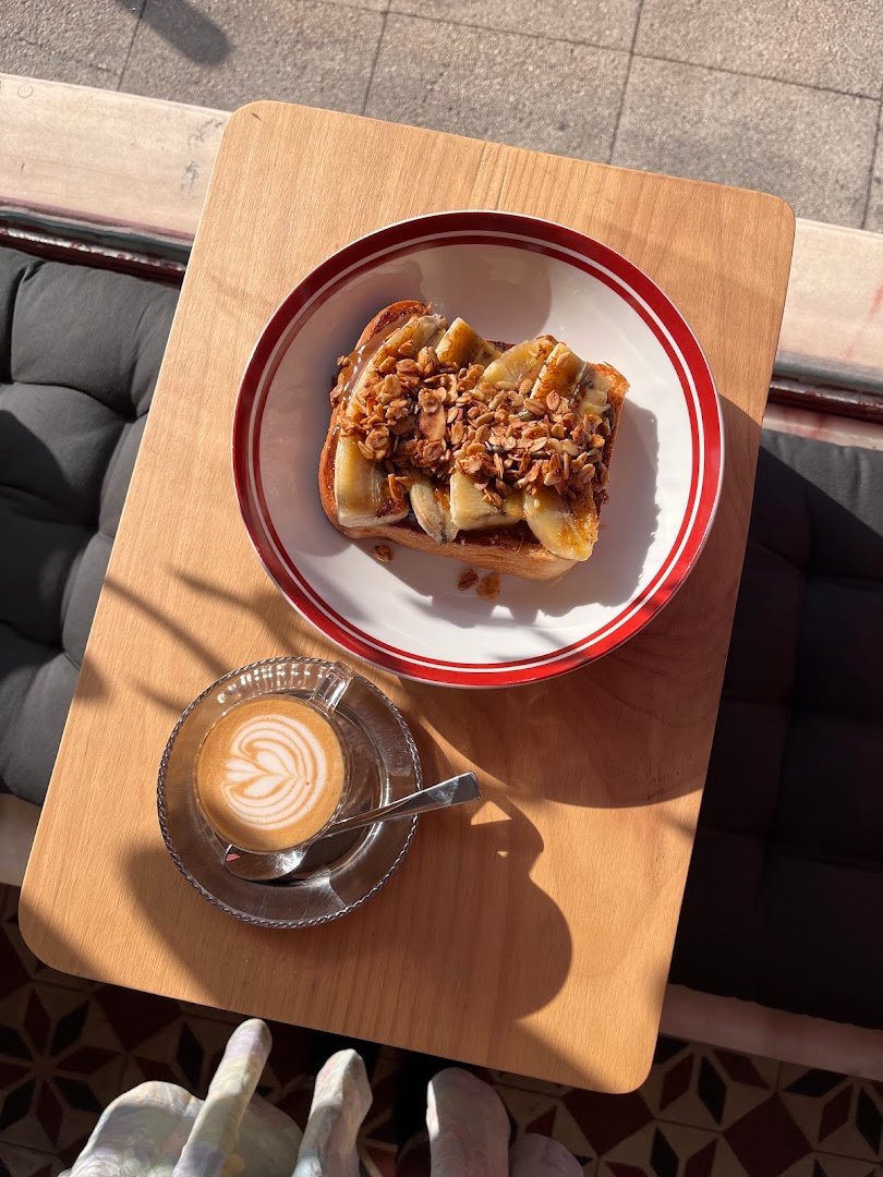 Coffee at Double Trouble Specialty Coffee Campo de Ourique, specialty coffee shop in Lisbon