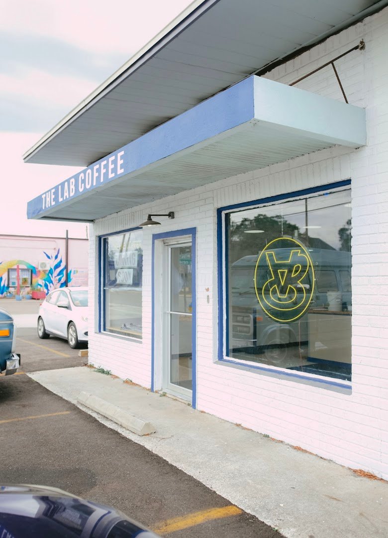 Storefront of The Lab Coffee - Heights, specialty coffee shop in Tampa-St. Petersburg