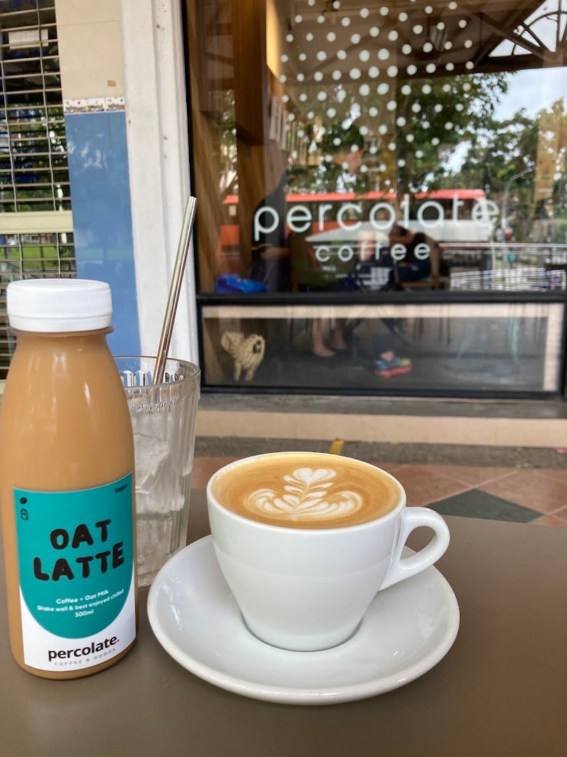 Coffee at percolate. (Nankin Row), specialty coffee shop in Singapore