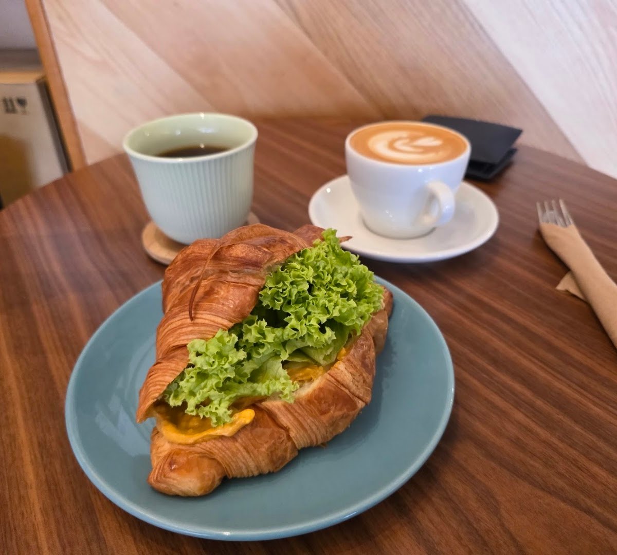 Food at percolate. (Nankin Row), specialty coffee shop in Singapore